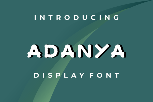 Adanya: A Display Font That Makes Your Brand Feel Instantly Polished