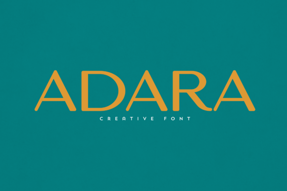 Adara: A Display Font That Makes Your Campaigns Instantly Clear