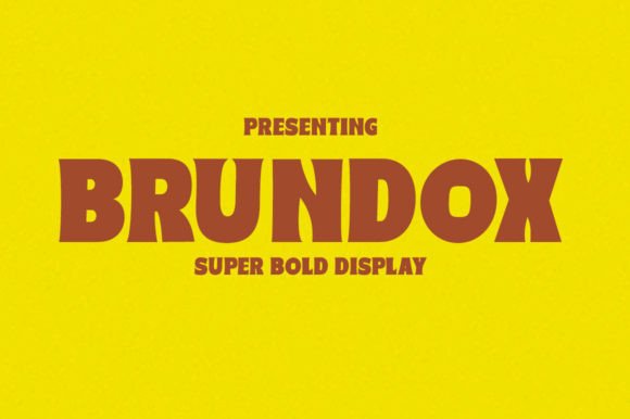 Brundox: A Display Font That Anchors Editorial Identity