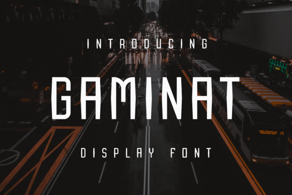 Gaminat: A Distinctive Display Font for Editorial Design
