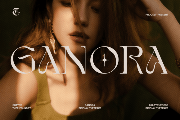 Ganora: A Semi-Serif Display Font That Bridges Tradition and Warmth