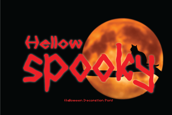 Hellow Spooky: A Playful Display Font That Elevates Halloween Branding