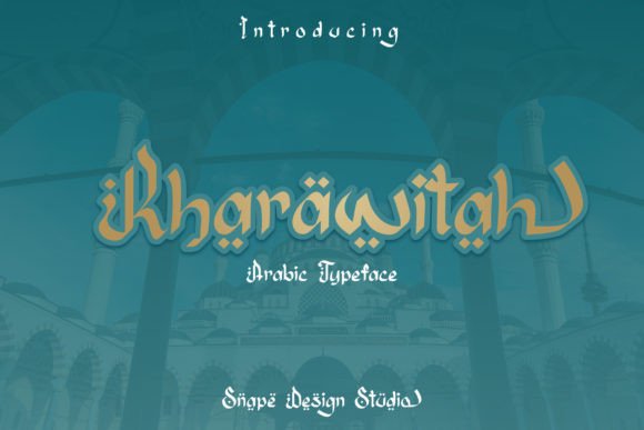 Kharawitah: A Chic Display Font for Handmade & Boutique Brands