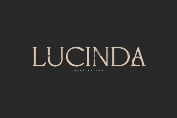 Lucinda: A Display Font for Distinctive Editorial Design
