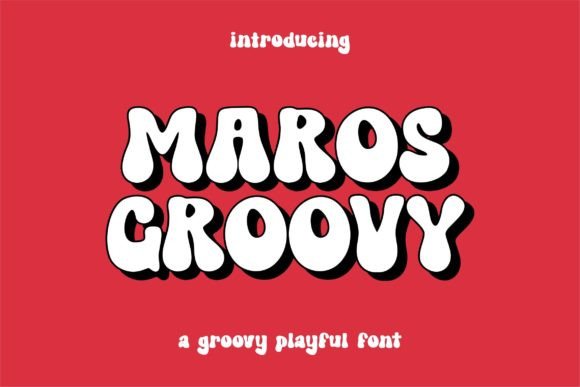 Maros Groovy: A Playful Display Font That Lifts Digital Branding