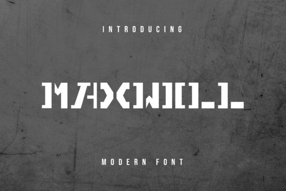 Maxwill: A Bold Display Font for Modern Web Design