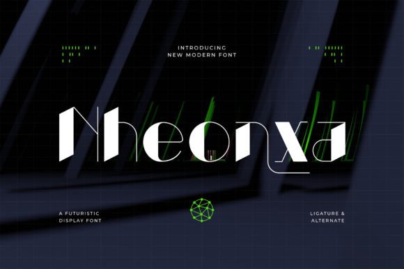 Nheonxa: A Futuristic Display Font That Elevates Your Brand