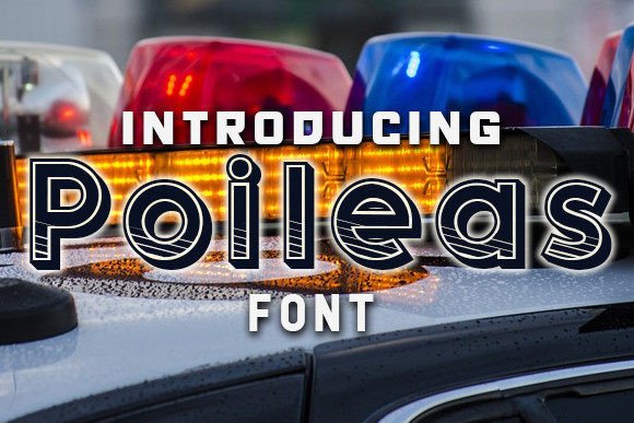 Poileas: A Bold Gradient 3D Typeface for Impactful Headlines