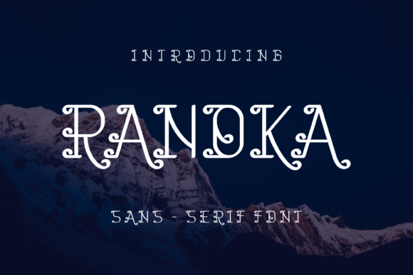 Ranoka Display Font for Handmade Creators