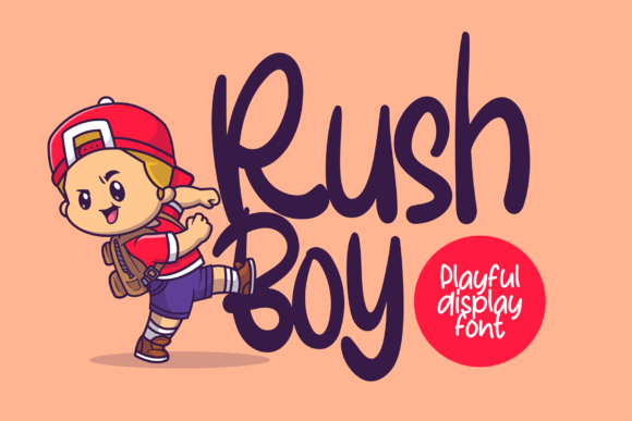 Rush Boy Handwritten Font for Crafters & Sellers