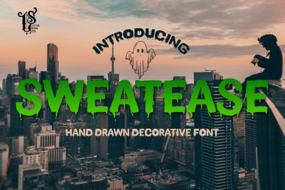 Sweatease: A Spooky Display Font That Elevates Digital Branding