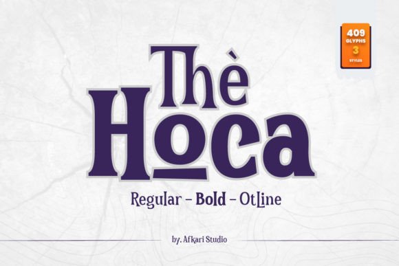 The Hoca: A Display Font That Feels Like Home